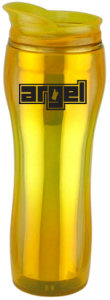 Promotional Travel Mugs: 16oz Shiny Metallic Color Tumblers